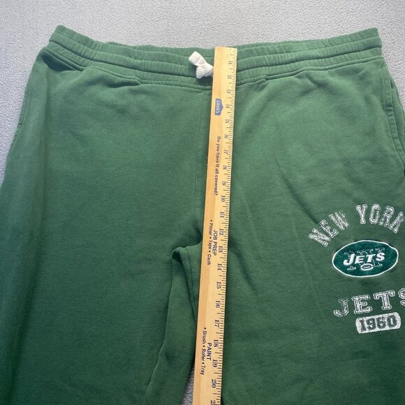 Vintage NFL New York Jets 1960 Logo, Green Sweatpants, Size 2XL Sweatpants - Picture 5 of 9